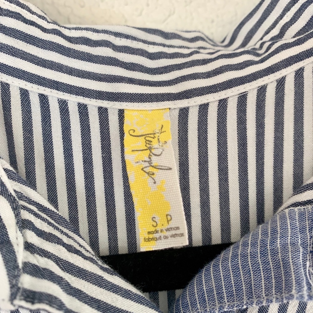 Free people stripped long sleeve - Picture 3 of 6